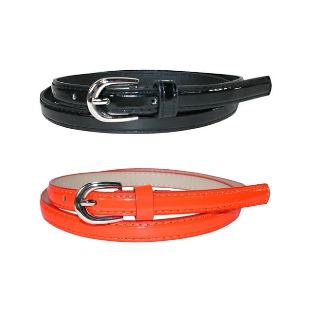 CTM® Ceinture Mince pour Robe (Lot de 2 Couleurs) (pour Femmes)