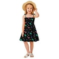 thumbnail image 2 of TAIAOJING Girl's Summer Dresses Sundress Casual Toddler Girls Sleeveless Dinosaur Prints Dress Dance Party Dresses Clothes Outfits Beach Sundress 3-4 Years, 2 of 3