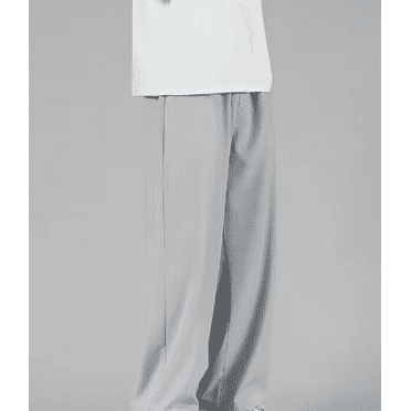 Men's Gray Comfortable Casual Trousers