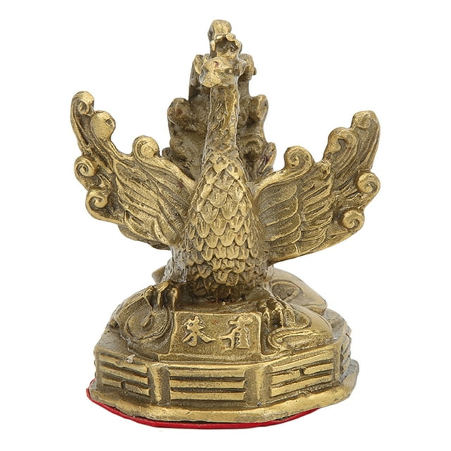 Estatua de Fénix de Latón Jadeshay coleccionable alta Tecnología de vanguardia