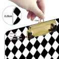 thumbnail image 6 of FORMRS Acrylic Clipboard with Low Profile Clip Standard A4 Letter Size, 12.5" x 9", Black and White Geometric, 6 of 8