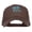 Brown, variant on Easter Hippity Hop Embroidered Cotton Cap - White OSFM