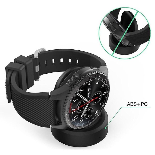 Cargador de reloj para Samsung Gear S2/s3, base de carga inalámbrica, base magnética, cargador inteligente de Android liwang YONGSHENG