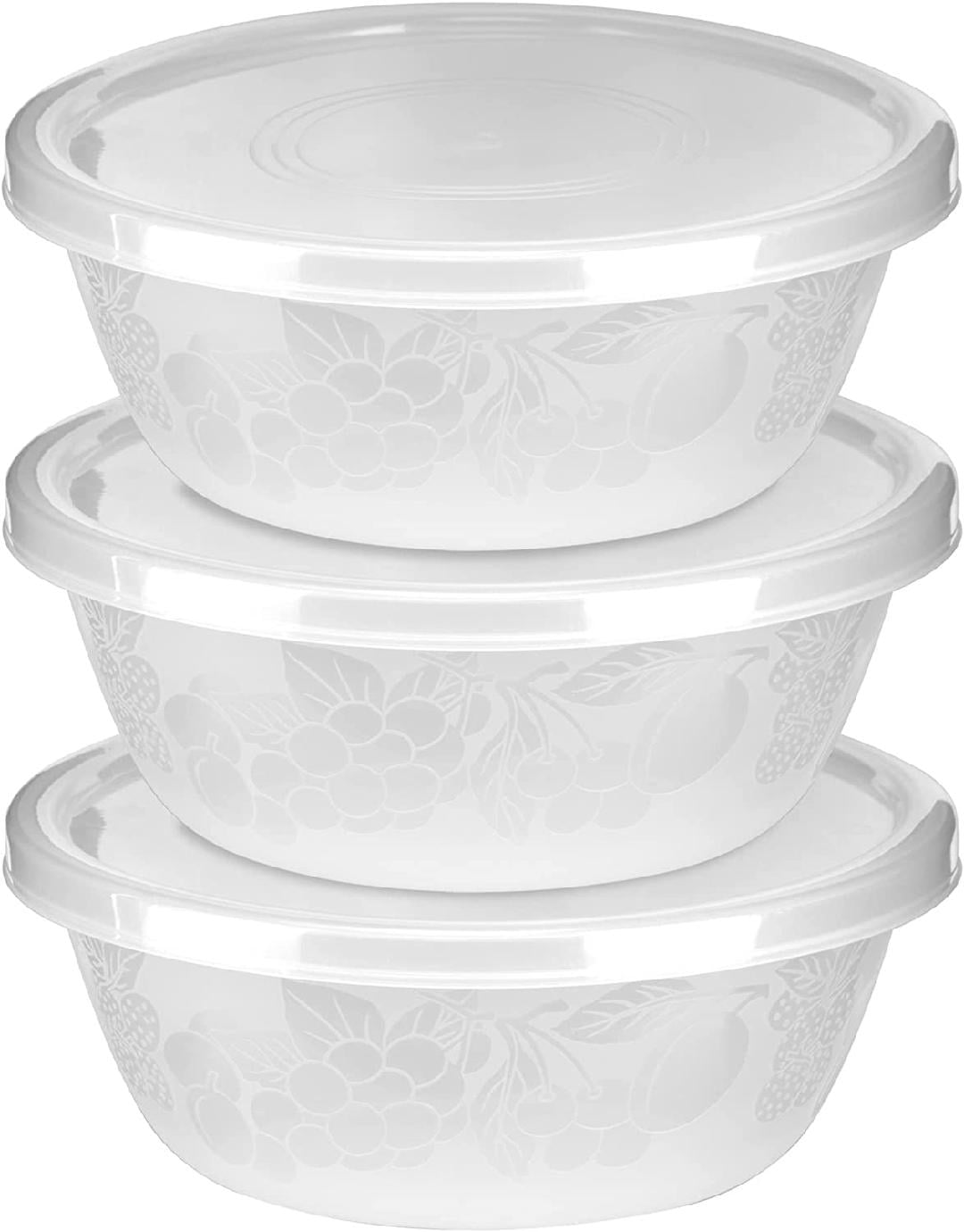 Serving Bowl with Lid, Extra Large Bowl for Salad, Snacks, Dough