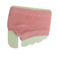thumbnail image 1 of Calcetines de media punta abiertos antideslizantes para la parte delantera del pie para sandalias de verano, , gimnasio en casa Rosa, 1 of 10
