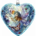 thumbnail image 2 of G.Debrekht 738-084 Holiday Splendor Glass Heart Flower Fairy XLG 5.5 in. - Glass Ornament, 2 of 3