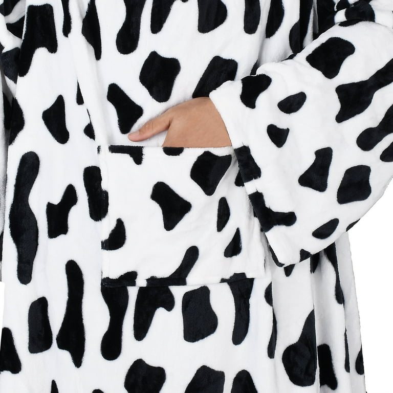 Cow print snuggie hotsell