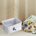 thumbnail image 4 of Extra-Large Fabric Storage Basket, Collapsible Cloth Organizer for Blankets or Toys, 4 of 6