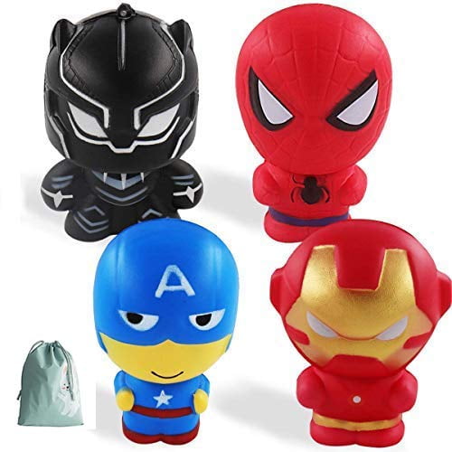 superhero squishy toys