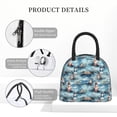 thumbnail image 4 of Disketp Sea Marine And Lighthouse Bolsa Térmica para Almuerzo, Lonchera con Abertura Amplia y Gran Capacidad, Organizador Reutilizable para Mujeres, Hombres y Adultos, 4 of 6