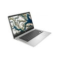 thumbnail image 3 of HP Chromebook 14a-na0230nr Intel Celeron N4120 Quad-core (4 Core) 1.10 GHz - 4 GB Total RAM - 64 GB Flash Memory - Mineral Silver, 3 of 5