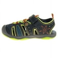 thumbnail image 3 of Disney Pixar Toy Story Hook & Loop Boys Toddler Closed Toe Sport Sandals - Navy/Lime, 9, 3 of 7