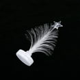thumbnail image 4 of 2 Pcs LED Optical Fiber Color Changable Christmas Tree Shaped Night Light Christmas Party Home Decoration Light (White/Mixed Types), 4 of 5