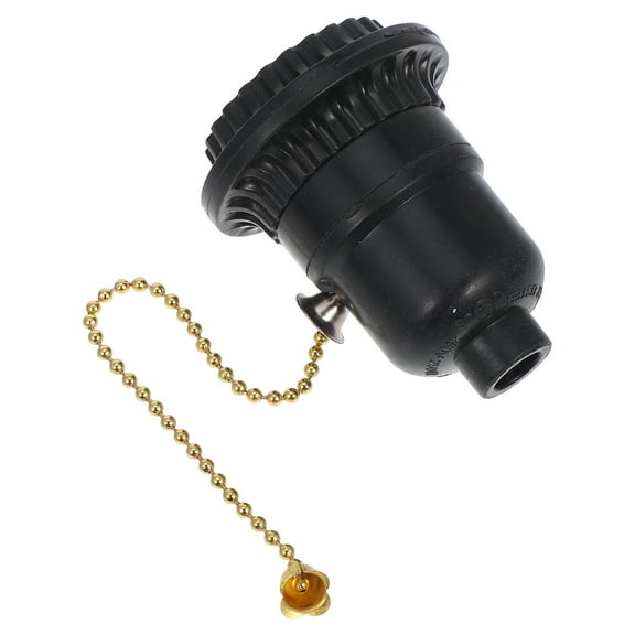 Hemobllo Golden Universal Lamp Socket Adapter Bulb Holder for Table Lamp Repair and Replacement