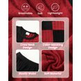 thumbnail image 6 of Kimi bear 12 Months Infant Baby Girl Outfit Set 18 Months Long Sleeves Color Block Top Jegging Pants 2pcs Clothing, 6 of 6