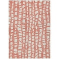 thumbnail image 2 of Addison Rugs Chantille Indoor/Outdoor Transitional Squares Salmon Washable Rectangle Rug, 10' x 14', 2 of 6