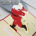 thumbnail image 4 of 1/2/5 uds 3D de Navidad de Santa Claus Pop tarjetas invitaciones a fiesta de boda tarjetas de felicitación niños tarjeta de regalo de tarjeta de agradecimiento tarjetas postales, 4 of 4