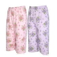thumbnail image 6 of JEFFRICO Womens 2 Pack Capri Set Sleepwear Soft Pajamas Sleep Nightshirts, 6 of 6
