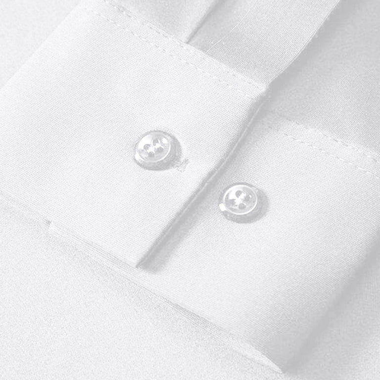 amazon white dress shirt Bamboo Long Sleeve 2.0 - Introducing our Mens Business Formal Lapel Button Zylanna Men's Formal Dress Shirts,