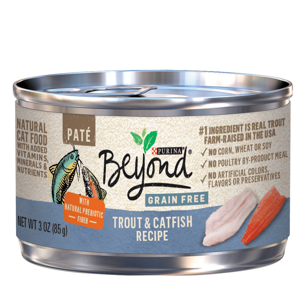 (12 Pack) Purina Beyond Grain Free, Natural Pate Wet Cat Food, Grain