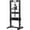 All Black, variant on 6 Ton h Frame Hydraulic Shop Press, Heavy Duty Garage Floor Press with Adjustable Height, Built in Relief Valve, Professional Grade Car Repair Tool for Bending Straightening Bearings u Joints, Red