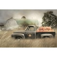thumbnail image 3 of Deiter, Lori 14x11 Black Modern Framed Museum Art Print Titled - Happy Harvest Truck, 3 of 5