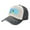 Black And White, variant on Flag Of Saint Lucia Baseball Cap Distressed Adjustable Vintage Cotton Denim Hat for Women Men