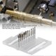 thumbnail image 3 of 10 Pcs Rotary File Fast Chip Cutting Grinder Bit High Hardness HSS Carving Burr Rotary Tool Set for Wood Plastic, 3 of 5