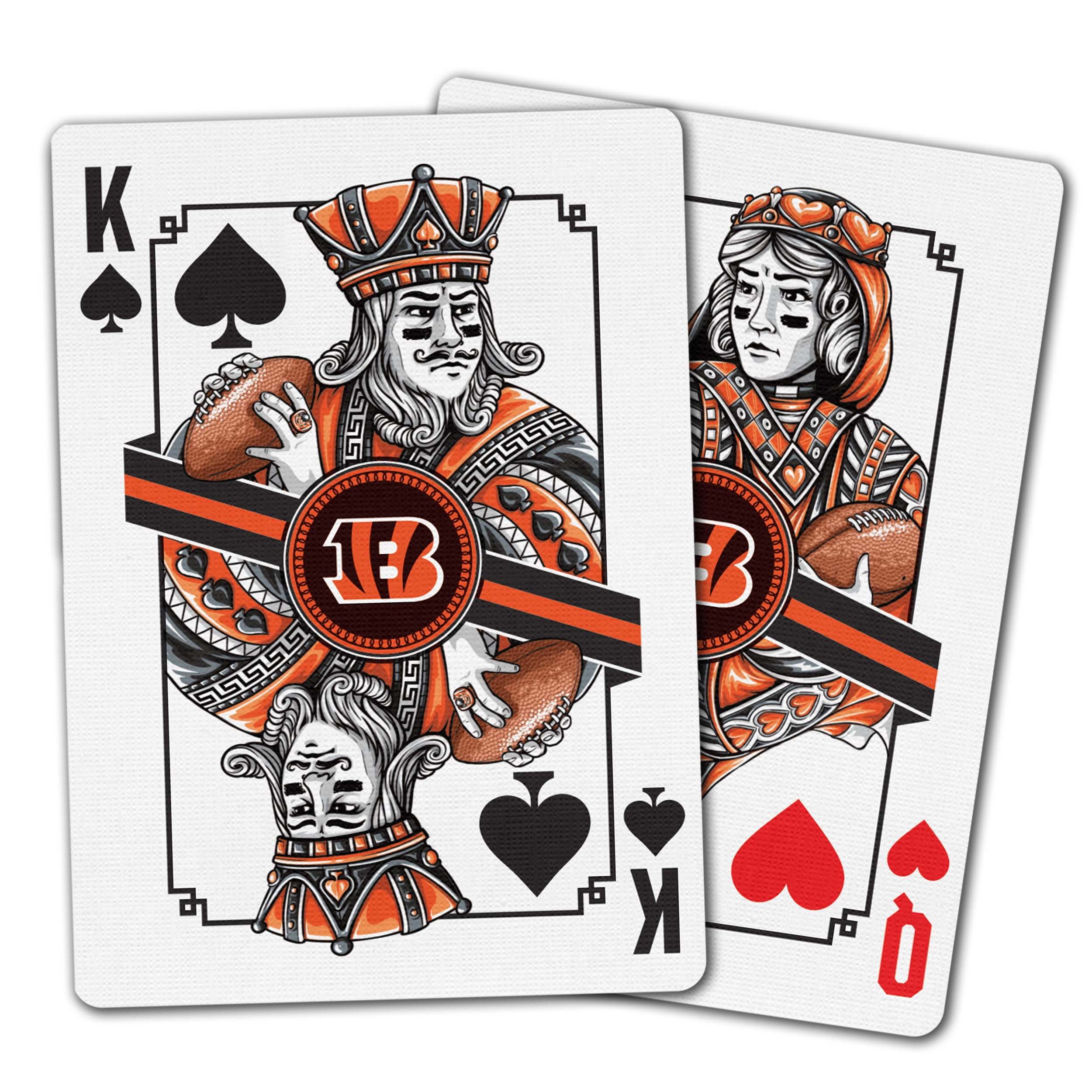 YouTheFan NFL Cincinnati Bengals Classic Series Playing Cards