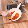 thumbnail image 5 of 1PCS Silicone Pan Scraper, Non-Stick Dish Cleaning Spatula for Pots, Pans, Bowls, and Dishes, Multipurpose Kitchen Scraper Tool, Non-Scratch Silicone Pan Scraper, Durable Plastic Scraper, Yellow, 5 of 8