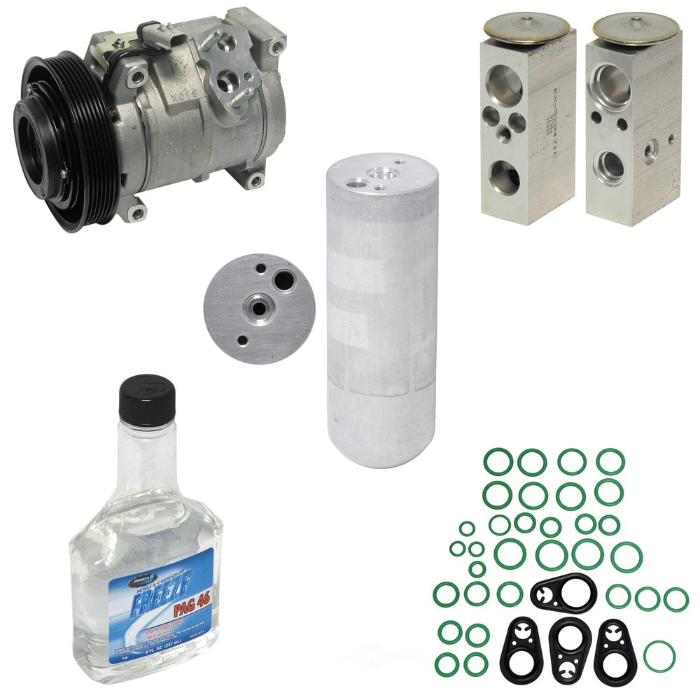 A/C Compressor and Component Kit -- Compressor Replacement Kit Fits select: 2002-2004 DODGE CARAVAN SE, 2001 DODGE CARAVAN SPORT