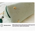 thumbnail image 4 of Guardurnaity Bolso de borlas con correa retro, 23,5 x 10 x 18 cm, bordado chino Hanfu, decoración de cadena (verde) Bolsas de mensajero y de hombro verde claro, 4 of 6