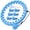 Blue, variant on Lakwi 69"/175cm Weighted Exercise Circle – Smart Pilates Ring with 30 Detachable Knots, Plus Size Hoop for Adults & Beginners, Versatile Fitness Tool.