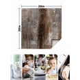 thumbnail image 5 of Cloth Napkins Set of 6 - 20x20 Inches, Brown Washable Reusable Table Napkins, Retro Oil Painting Modern Abstract Art Aesthetics Soft & Absortbent Dining Napkin for Party Wedding Hotel Restaurant, 5 of 8