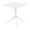 White, variant on Sky Square Table 27 inch White