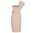 thumbnail image 4 of Vestido Cruzado Para Mujer Vestido de Un Hombro Moda Erógena Casual Impresión Vestidos Sin Mangas Odeerbi  ODB187551, 4 of 8