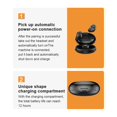 thumbnail image 4 of Auriculares inalámbricos Bluetooth 5.0 Sonido de graves profundos Ipx6 Auriculares impermeables Auriculares estéreo en la oreja-Negro, 4 of 8