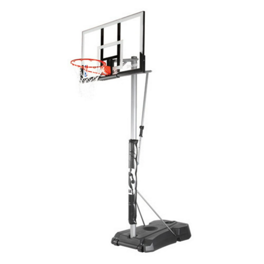 Spalding NBA 52" Acrylic Hercules Pro Glide Advanced Portable Hoop
