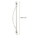thumbnail image 2 of Unique Bargains 1 Pc Portable Pearl Rhinestone Double Layer Handbag Strap for Dating Gold Tone Metal, 2 of 5