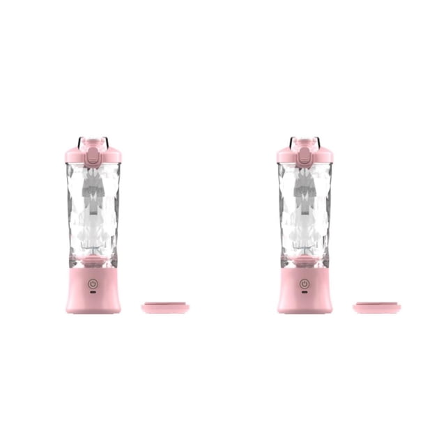 Advancent Mezclador de frutas USB de carga 600ml de alta capacidad portátil multifuncional PC licuadora portátil exprimidor Type2 NO2