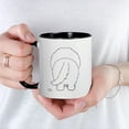 thumbnail image 5 of CafePress - Big Nose Great Pyrenees Mug - 11 oz Ceramic Mug - Novelty Coffee Tea Cup, 5 of 6