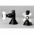 thumbnail image 2 of Kingston Brass CCK44155PX 1/2-Inch FIP x 1/2-Inch O.D. Comp Quarter-Turn Straight Shut-Off Valve in Oil Rubbed Bronze, 2 of 6