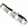 thumbnail image 2 of Pet Dog  Cat Nylon Collar or Leash, "Happy Camper", 2 of 2