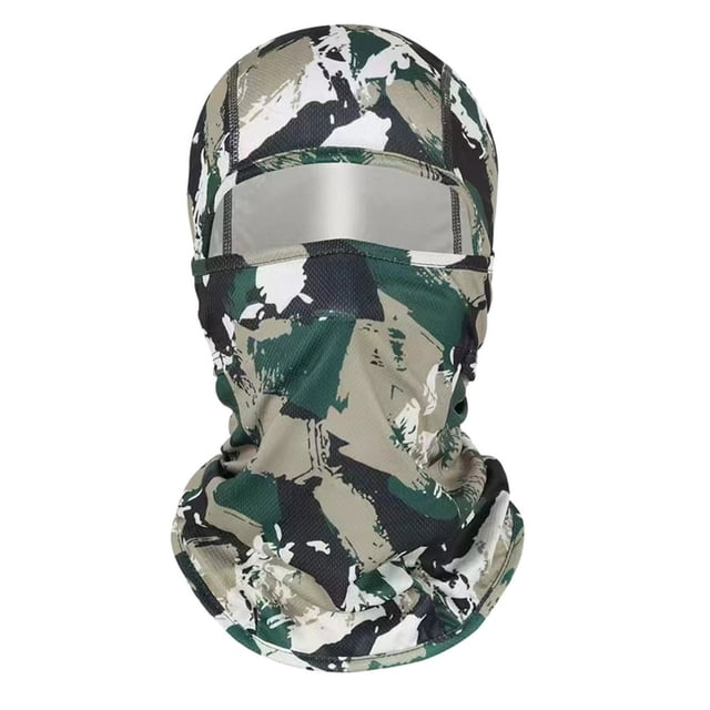 CUITING Cagoule Masque de Ski Cagoule Masque Facial UV Antipoussière Coupe-Vent Couvre-Visage pour Hommes Femmes Ski Été Rafraîchissant Cache-Cou Planche à Neige Cyclisme Randonnée