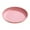 Pink, variant on Dmlowu Plastic Plates Round Dinner Plates, Food Grade Plastic Plates Reusable Household Lightweight Sturdy Party Plates for Holiday Halloween Christmas Decorations, 9 Inch Diameter