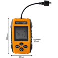 thumbnail image 4 of Wosthever Detector de pesca Sonar portátil LCD Buscadores de peces con retroiluminación LED 100 m Profundidad de detección Eco Sounder Pescar, 4 of 6