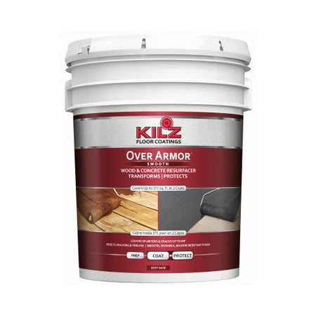 Masterchem Industries L392405 OverArmor Floor Coating, Solid Color, Deep Base, 5-Gals.