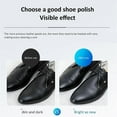 thumbnail image 5 of 3pcs Quick Polish Double-sided Leather Shoe Brush Polish Brush Shoe Maintenance Brightening Cleaning Duster Sponge Wipe Colorless, 5 of 5