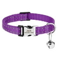 thumbnail image 3 of Didog Reflective Nylon Personalized Cat Collar Engraved Name Metal Buckle & Bell for Small Dogs, 3 of 6