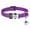 Deep Purple, variant on Beirui Reflective Nylon Pet Cat Collar with Bell Personalized Engraved Name for Small Pets Kitten Adjustable